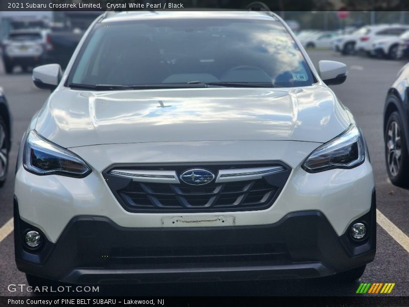 Crystal White Pearl / Black 2021 Subaru Crosstrek Limited