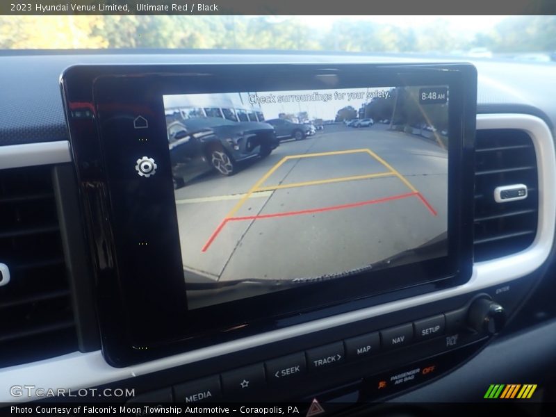 Ultimate Red / Black 2023 Hyundai Venue Limited