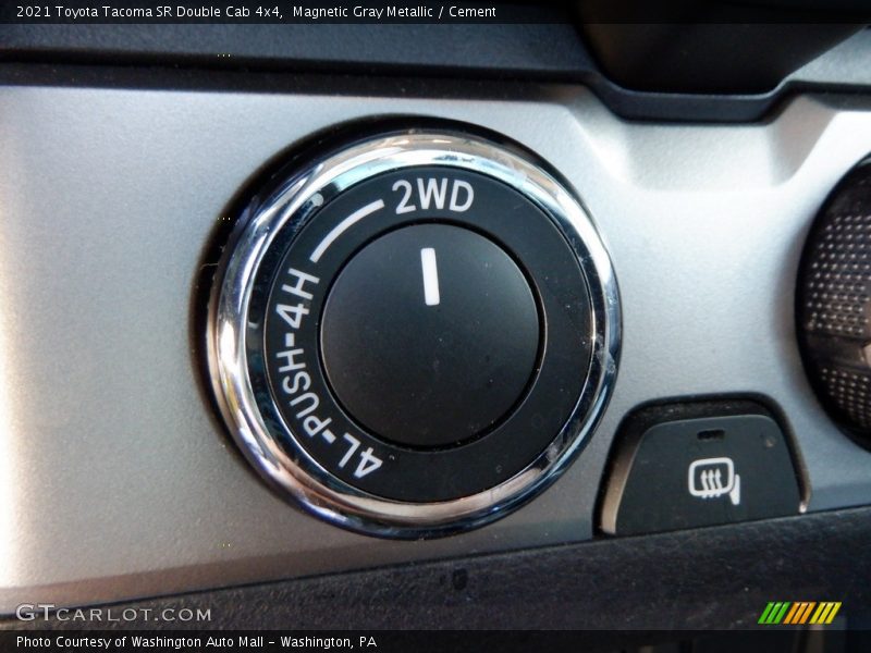 Magnetic Gray Metallic / Cement 2021 Toyota Tacoma SR Double Cab 4x4