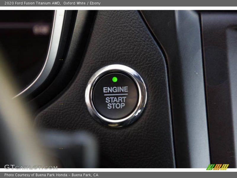 Oxford White / Ebony 2020 Ford Fusion Titanium AWD