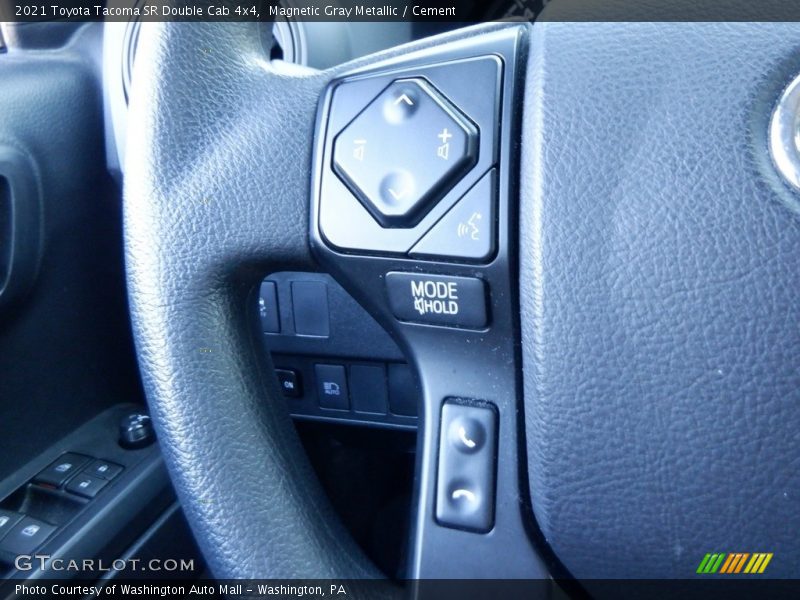 Magnetic Gray Metallic / Cement 2021 Toyota Tacoma SR Double Cab 4x4