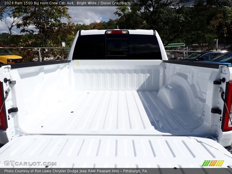 Bright White / Diesel Gray/Black 2024 Ram 1500 Big Horn Crew Cab 4x4