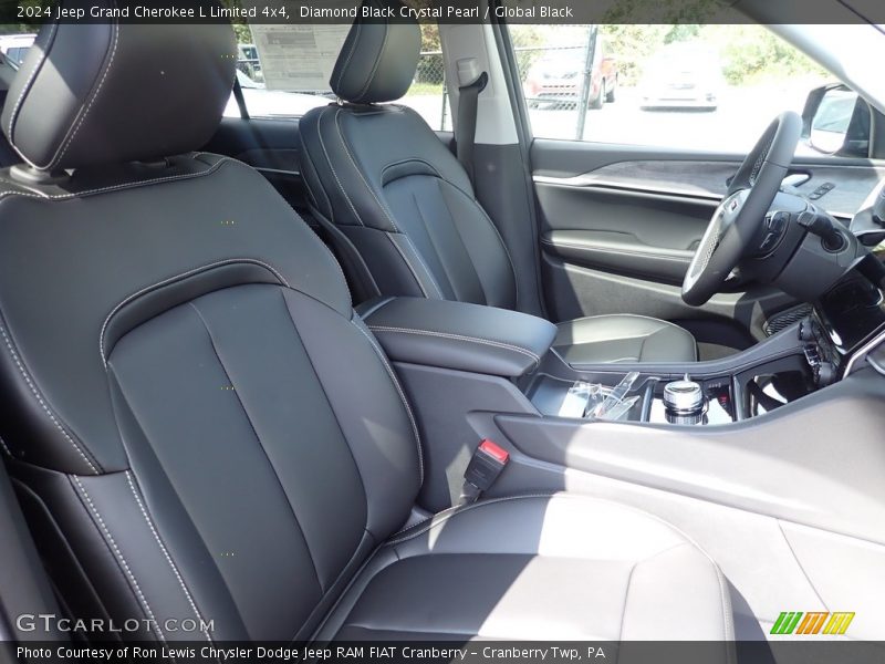 Front Seat of 2024 Grand Cherokee L Limited 4x4