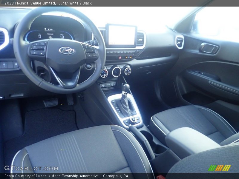 Lunar White / Black 2023 Hyundai Venue Limited