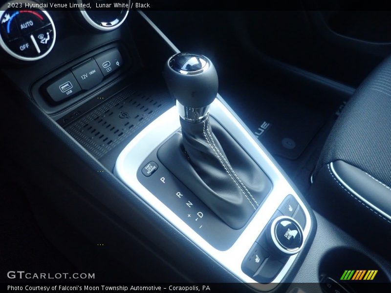 Lunar White / Black 2023 Hyundai Venue Limited