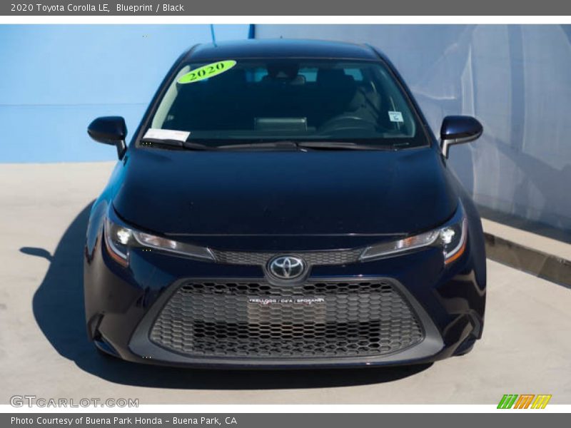 Blueprint / Black 2020 Toyota Corolla LE