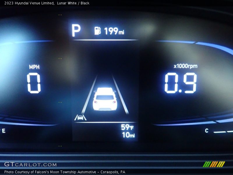 Lunar White / Black 2023 Hyundai Venue Limited