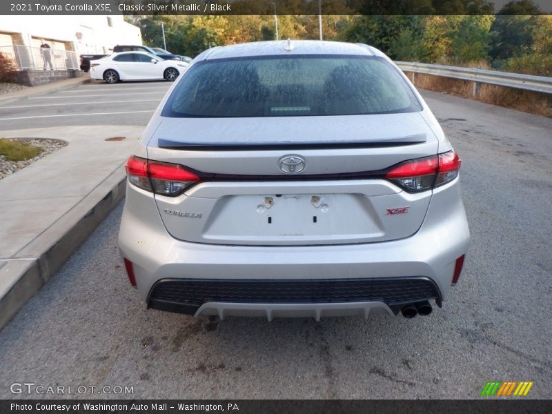 Classic Silver Metallic / Black 2021 Toyota Corolla XSE