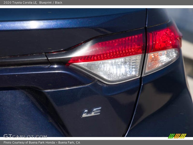 Blueprint / Black 2020 Toyota Corolla LE