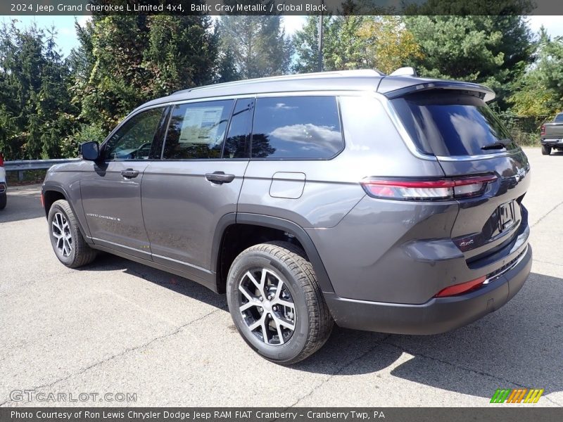 Baltic Gray Metallic / Global Black 2024 Jeep Grand Cherokee L Limited 4x4