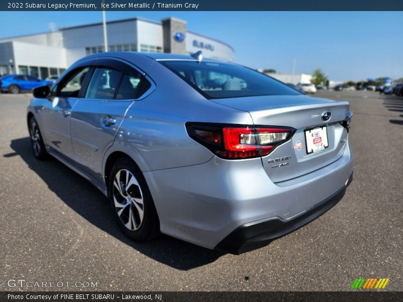 Ice Silver Metallic / Titanium Gray 2022 Subaru Legacy Premium