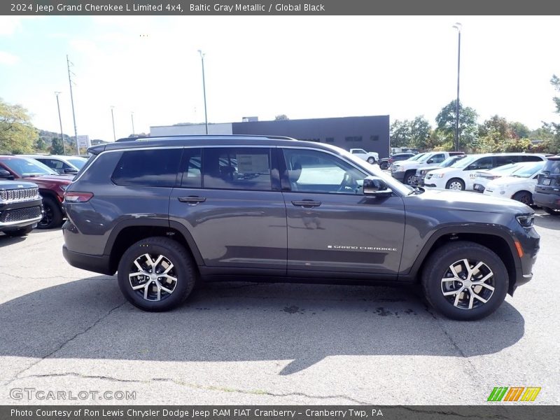 Baltic Gray Metallic / Global Black 2024 Jeep Grand Cherokee L Limited 4x4