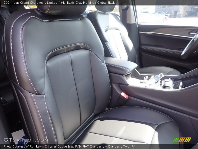 Baltic Gray Metallic / Global Black 2024 Jeep Grand Cherokee L Limited 4x4
