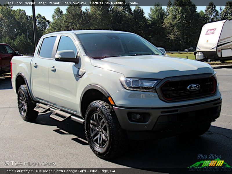  2021 Ranger Lariat Tremor SuperCrew 4x4 Cactus Gray Metallic