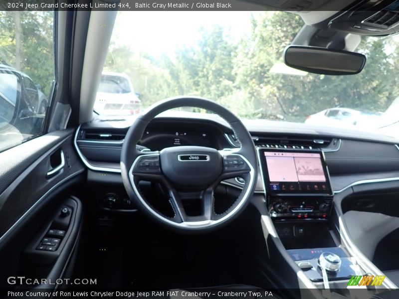 Baltic Gray Metallic / Global Black 2024 Jeep Grand Cherokee L Limited 4x4