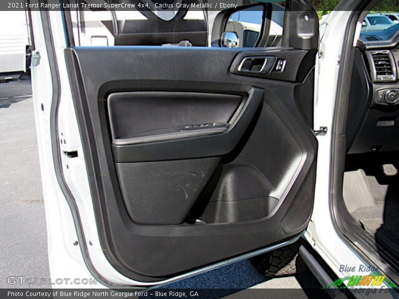 Door Panel of 2021 Ranger Lariat Tremor SuperCrew 4x4