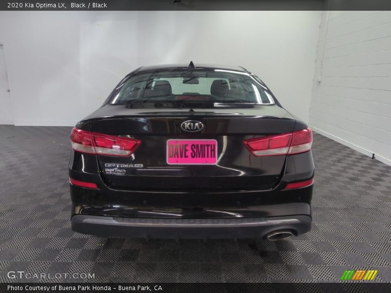 Black / Black 2020 Kia Optima LX