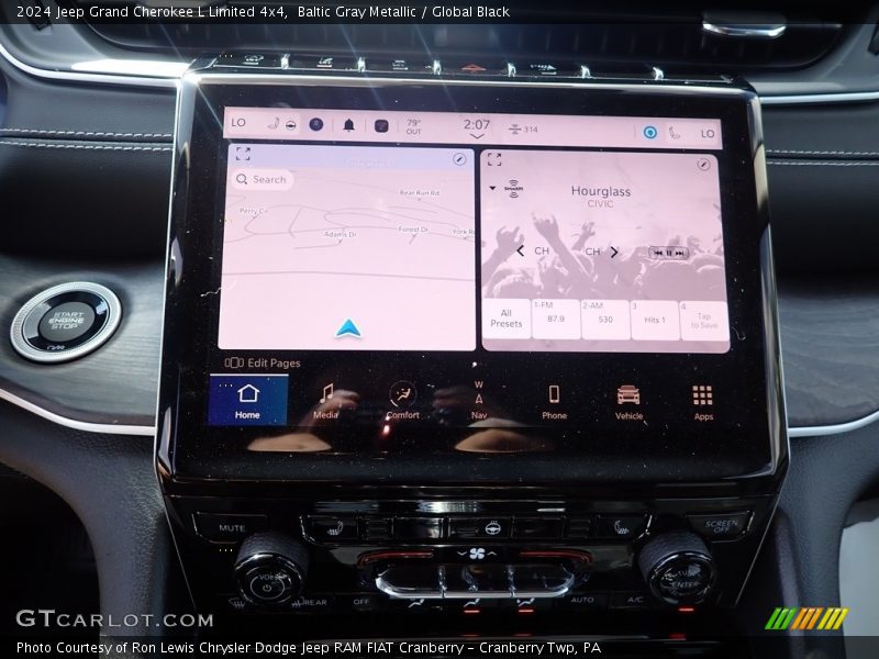 Navigation of 2024 Grand Cherokee L Limited 4x4