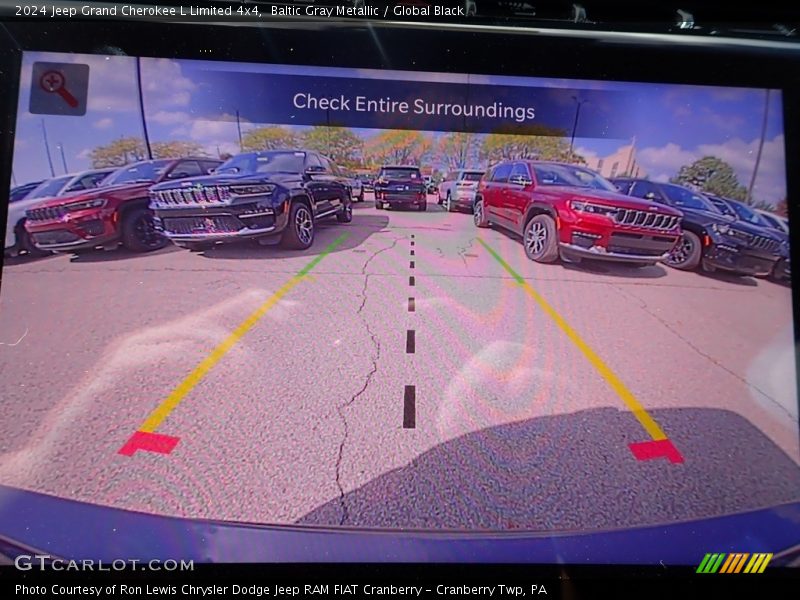 Controls of 2024 Grand Cherokee L Limited 4x4