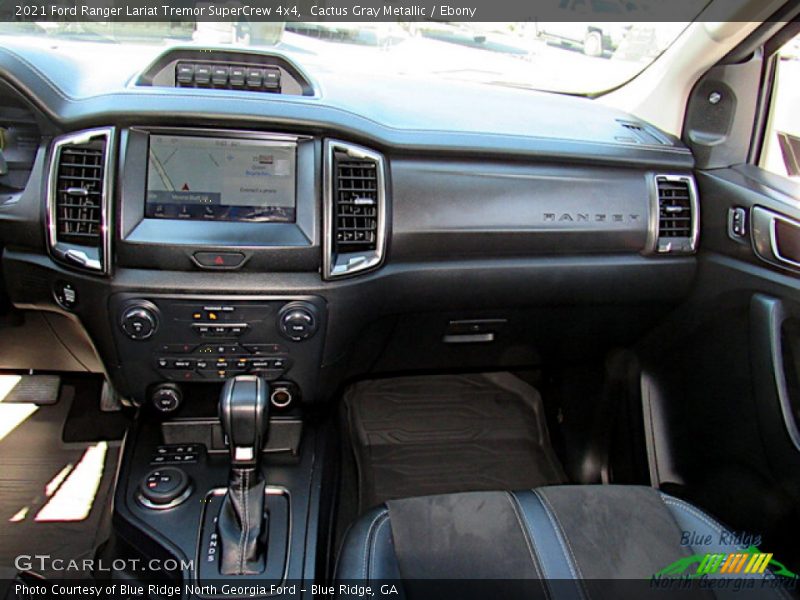 Dashboard of 2021 Ranger Lariat Tremor SuperCrew 4x4