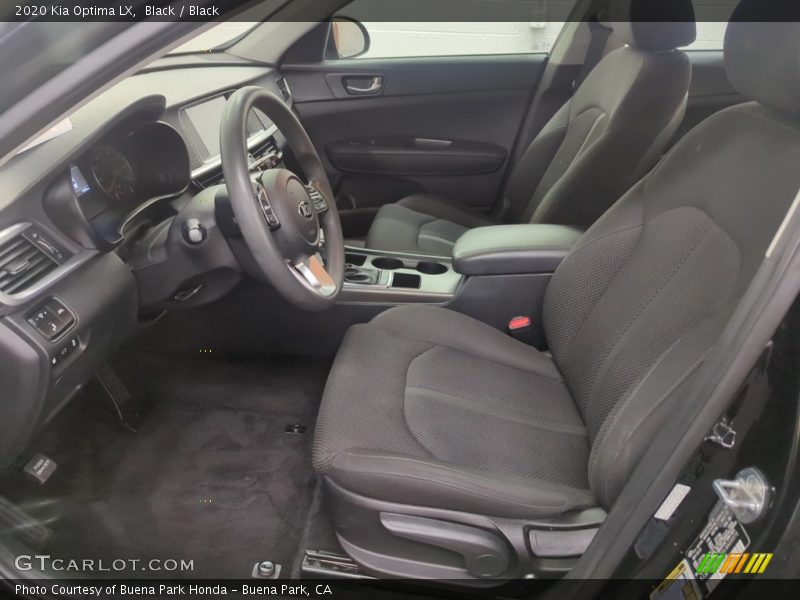 Black / Black 2020 Kia Optima LX