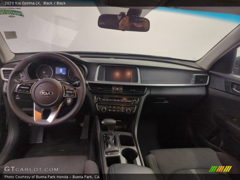 Black / Black 2020 Kia Optima LX