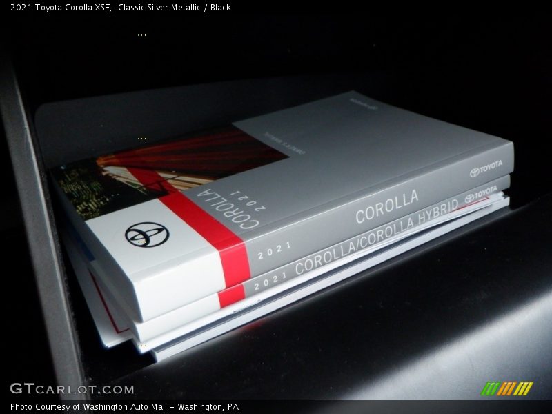 Books/Manuals of 2021 Corolla XSE