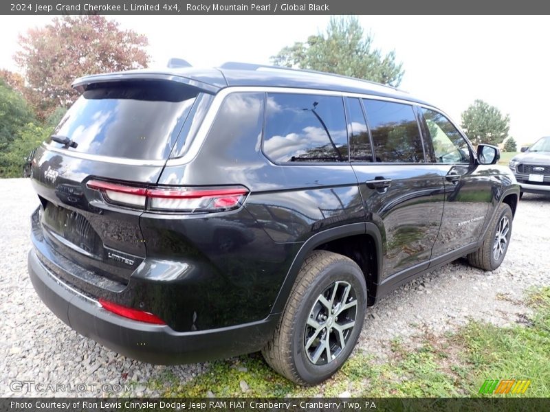 Rocky Mountain Pearl / Global Black 2024 Jeep Grand Cherokee L Limited 4x4
