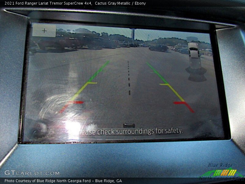 Cactus Gray Metallic / Ebony 2021 Ford Ranger Lariat Tremor SuperCrew 4x4