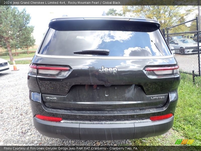 Rocky Mountain Pearl / Global Black 2024 Jeep Grand Cherokee L Limited 4x4