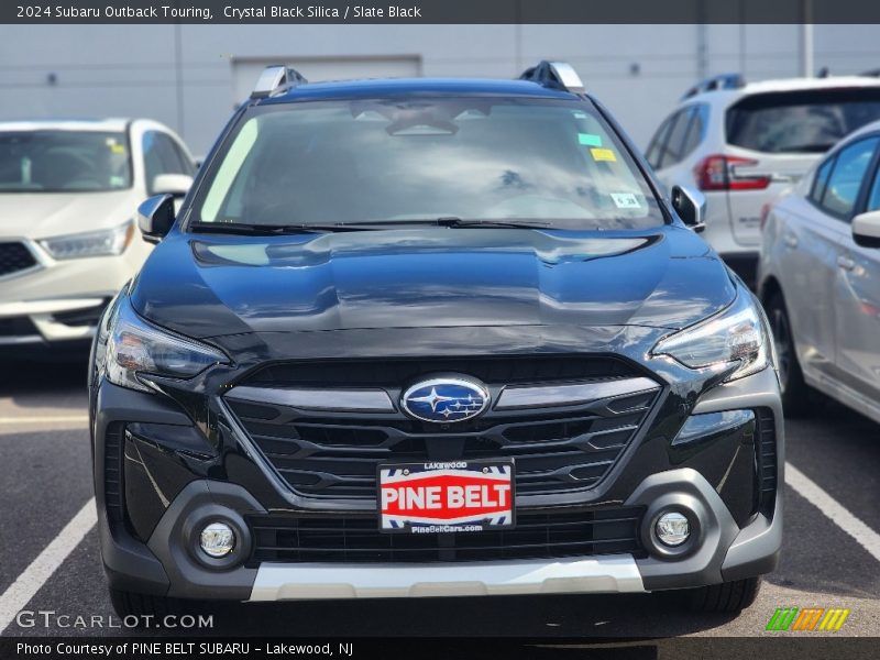 Crystal Black Silica / Slate Black 2024 Subaru Outback Touring