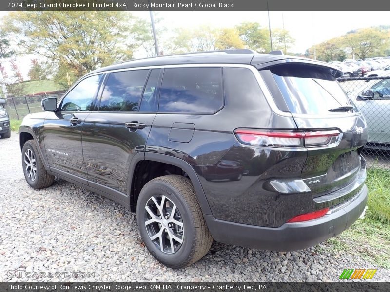 Rocky Mountain Pearl / Global Black 2024 Jeep Grand Cherokee L Limited 4x4