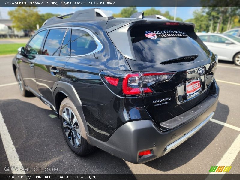 Crystal Black Silica / Slate Black 2024 Subaru Outback Touring