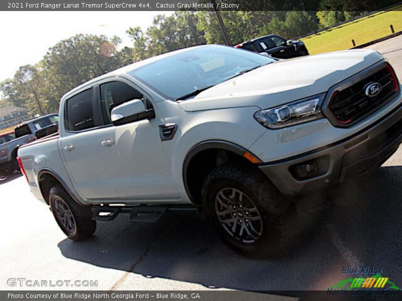Cactus Gray Metallic / Ebony 2021 Ford Ranger Lariat Tremor SuperCrew 4x4