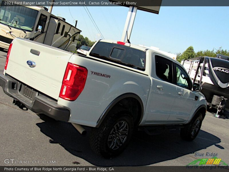 Cactus Gray Metallic / Ebony 2021 Ford Ranger Lariat Tremor SuperCrew 4x4