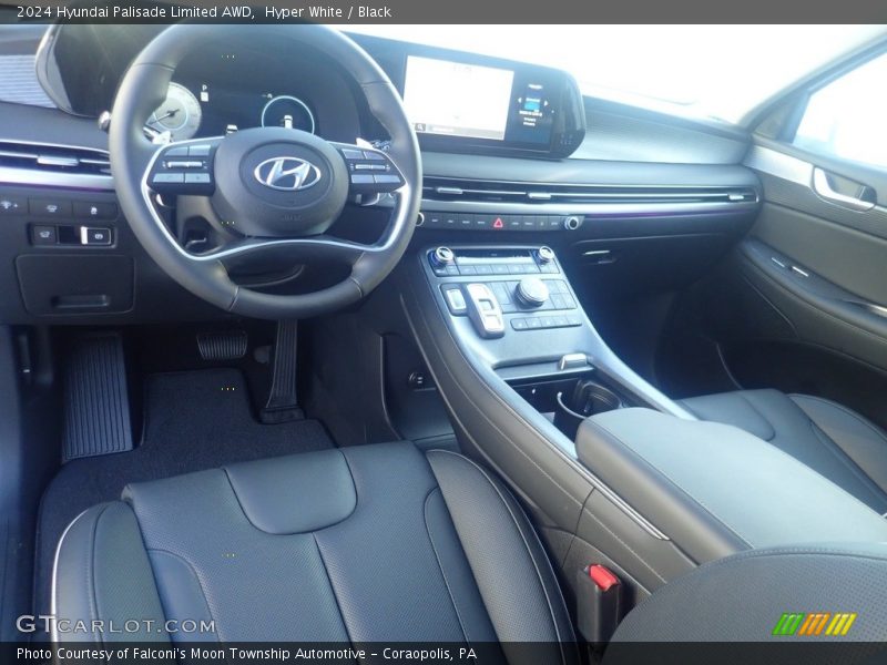  2024 Palisade Limited AWD Black Interior