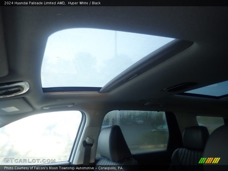 Hyper White / Black 2024 Hyundai Palisade Limited AWD