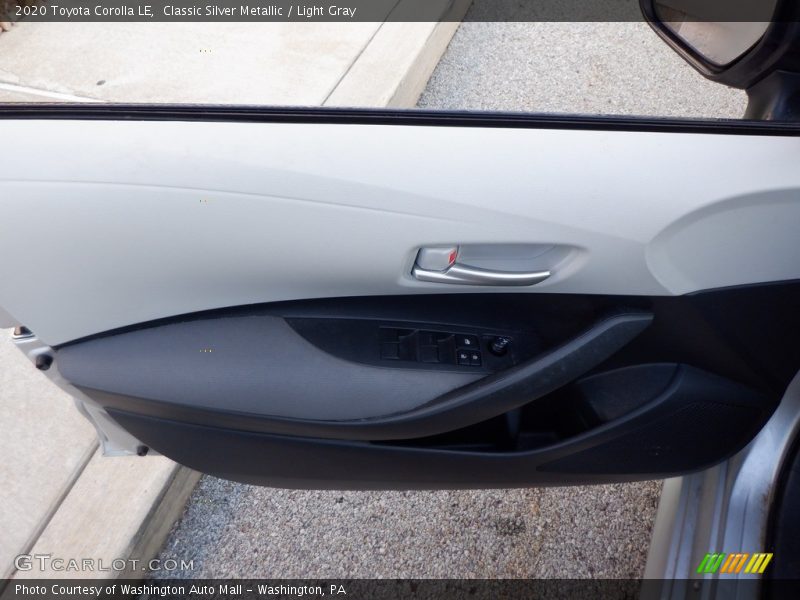 Classic Silver Metallic / Light Gray 2020 Toyota Corolla LE