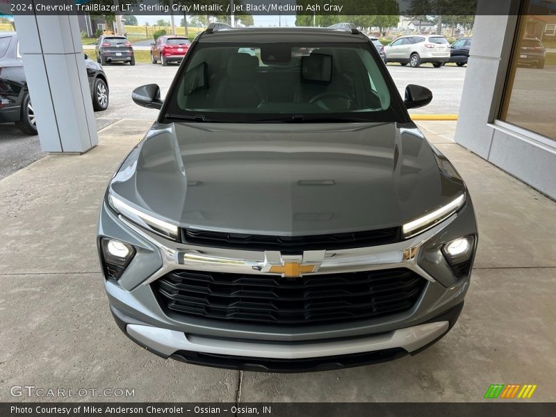 Sterling Gray Metallic / Jet Black/Medium Ash Gray 2024 Chevrolet TrailBlazer LT