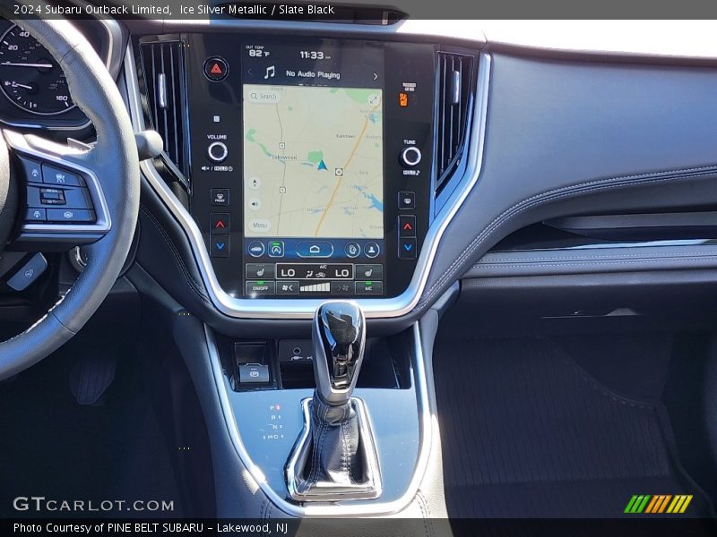 Dashboard of 2024 Outback Limited