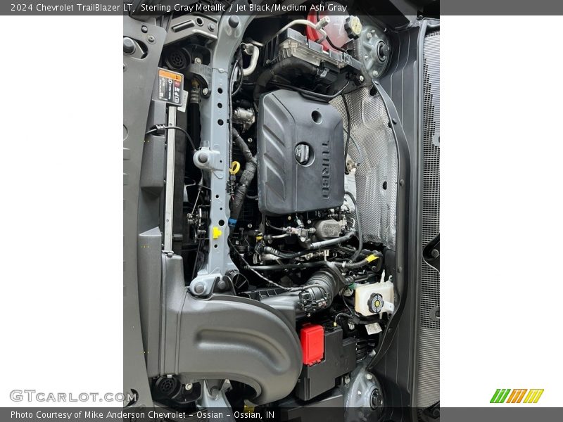 Sterling Gray Metallic / Jet Black/Medium Ash Gray 2024 Chevrolet TrailBlazer LT