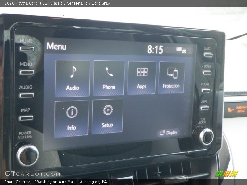 Classic Silver Metallic / Light Gray 2020 Toyota Corolla LE