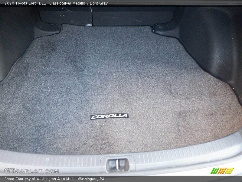 Classic Silver Metallic / Light Gray 2020 Toyota Corolla LE