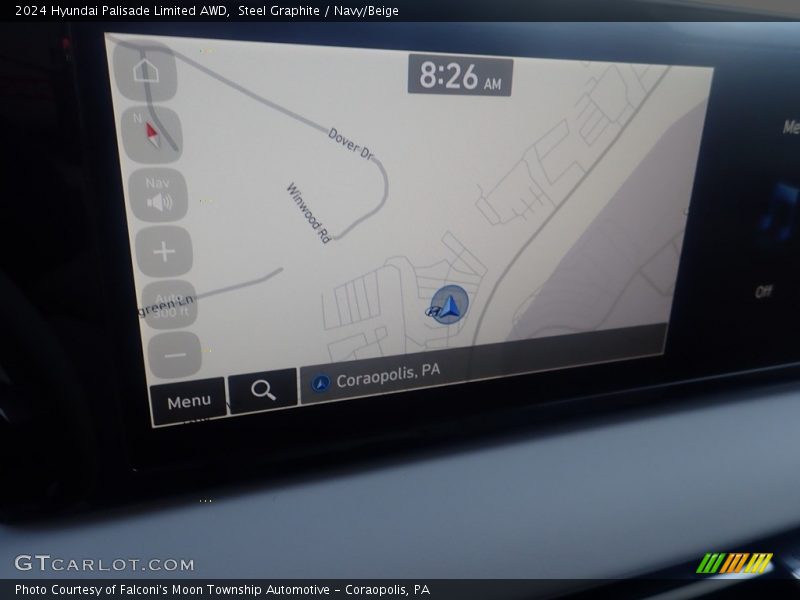 Steel Graphite / Navy/Beige 2024 Hyundai Palisade Limited AWD