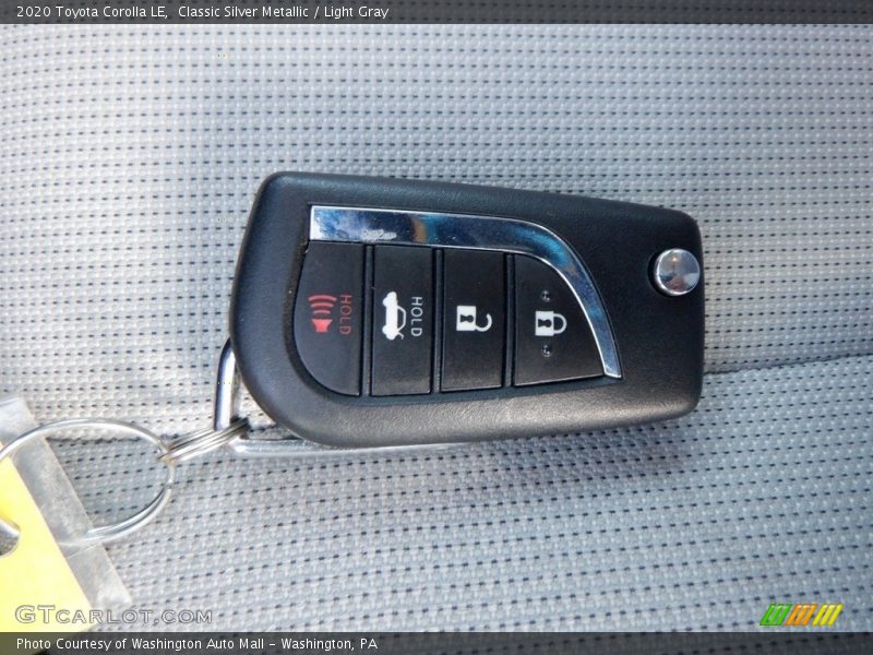 Classic Silver Metallic / Light Gray 2020 Toyota Corolla LE
