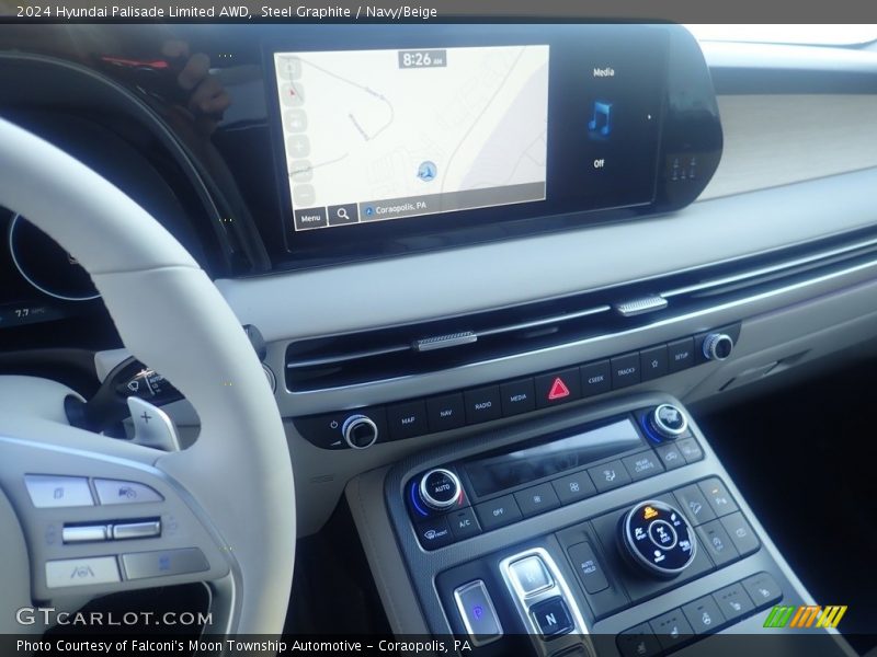 Controls of 2024 Palisade Limited AWD