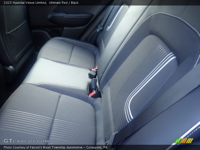 Ultimate Red / Black 2023 Hyundai Venue Limited