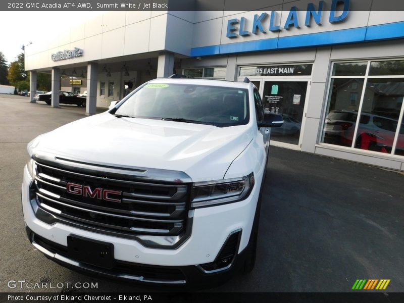 Summit White / Jet Black 2022 GMC Acadia AT4 AWD