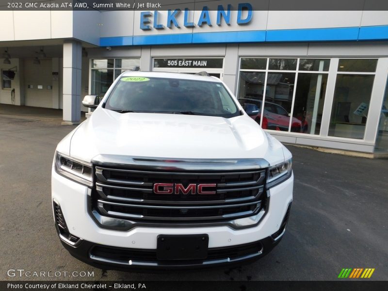 Summit White / Jet Black 2022 GMC Acadia AT4 AWD
