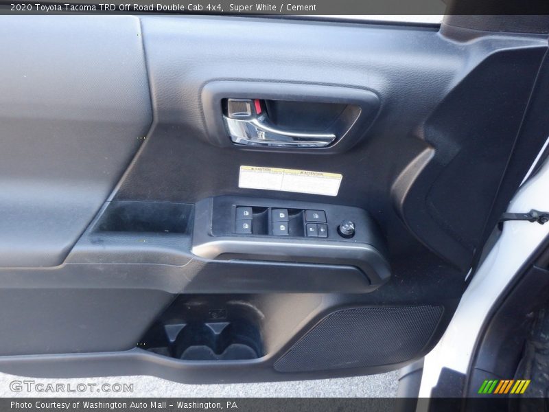 Super White / Cement 2020 Toyota Tacoma TRD Off Road Double Cab 4x4